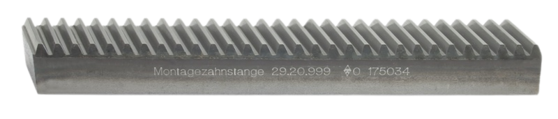 Listwa do łączenia ATLANTA 29 30 999, Moduł 3 30x29x200mm, zęby skośne, hartowane klasa dokładności 6h